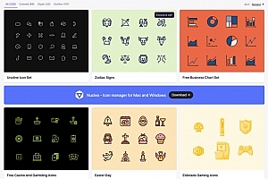 高质量图标素材网站-IconStore