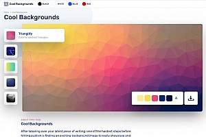 背景素材网站-Cool Backgrounds