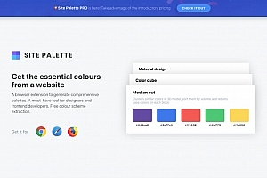 网站调色板-Site Palette