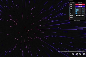 万箭齐发背景生成器-Stars Emmision