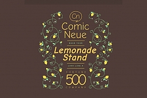 免费手写可爱字体-Comicneue